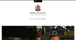Desktop Screenshot of frozentoothpaste.com